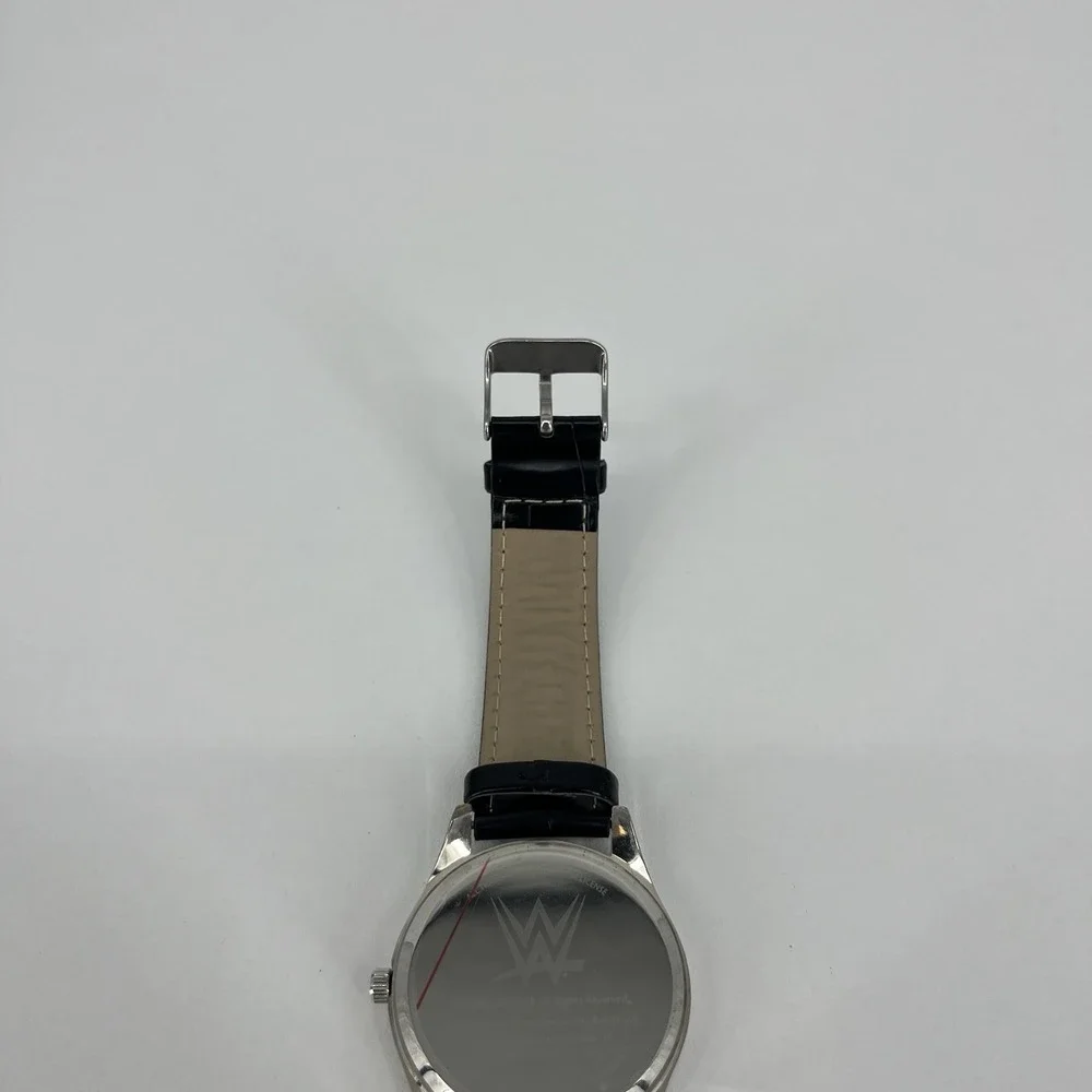 WWE Game Time Andre The Giant Pioneer Black Series Mens Watch Silver Black NEW
